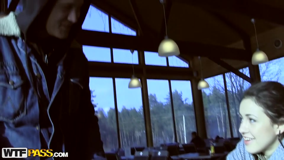 Insane pick up fucking at a ski resort