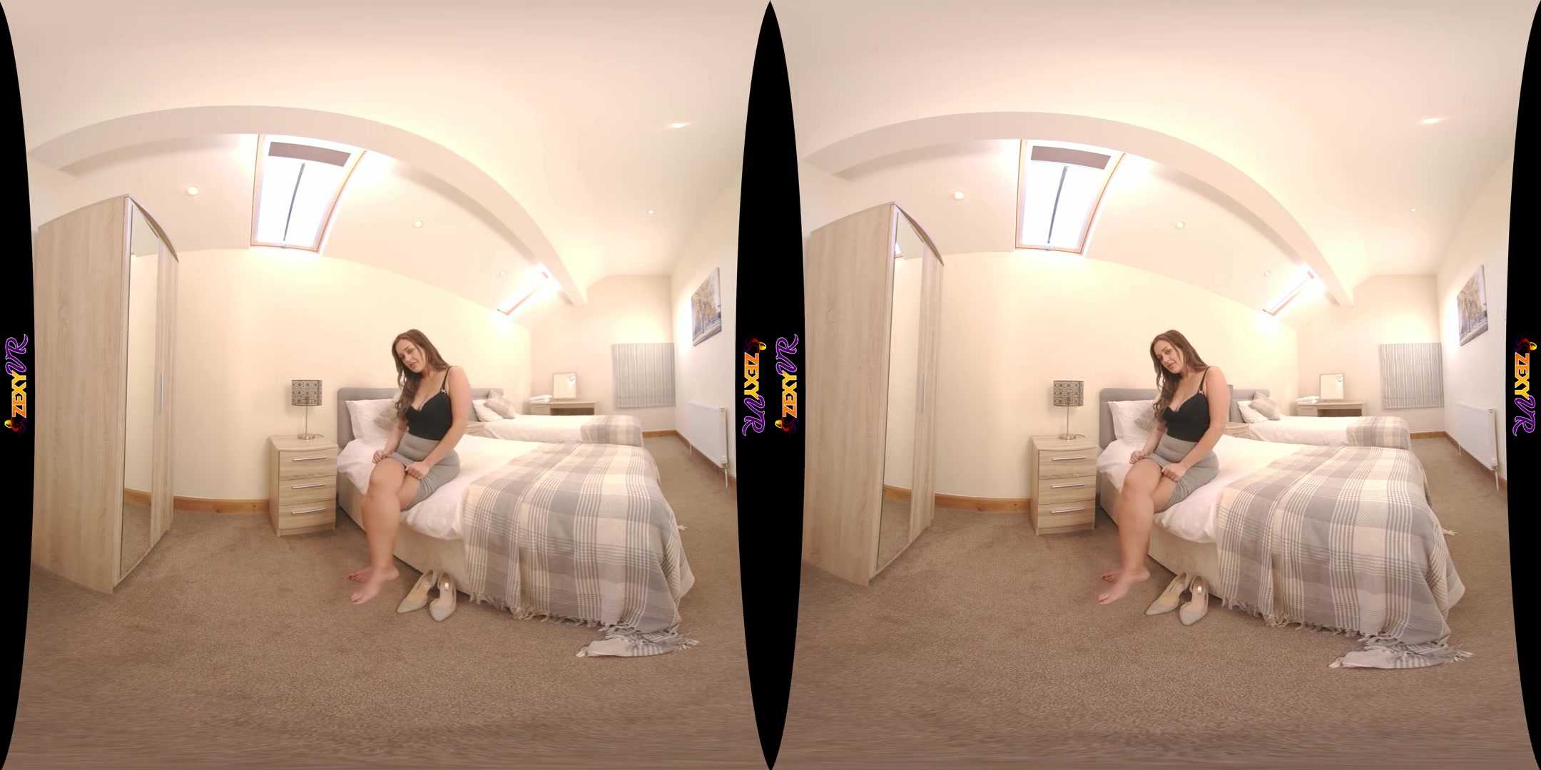 Cum Inside - Big Tits Babe Teasing in the Bedroom