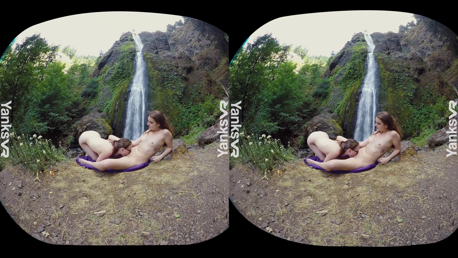 Endza Ash & Sierra Cirque in Endza & Sierra Lesbian Camping & Cumming - YanksVR
