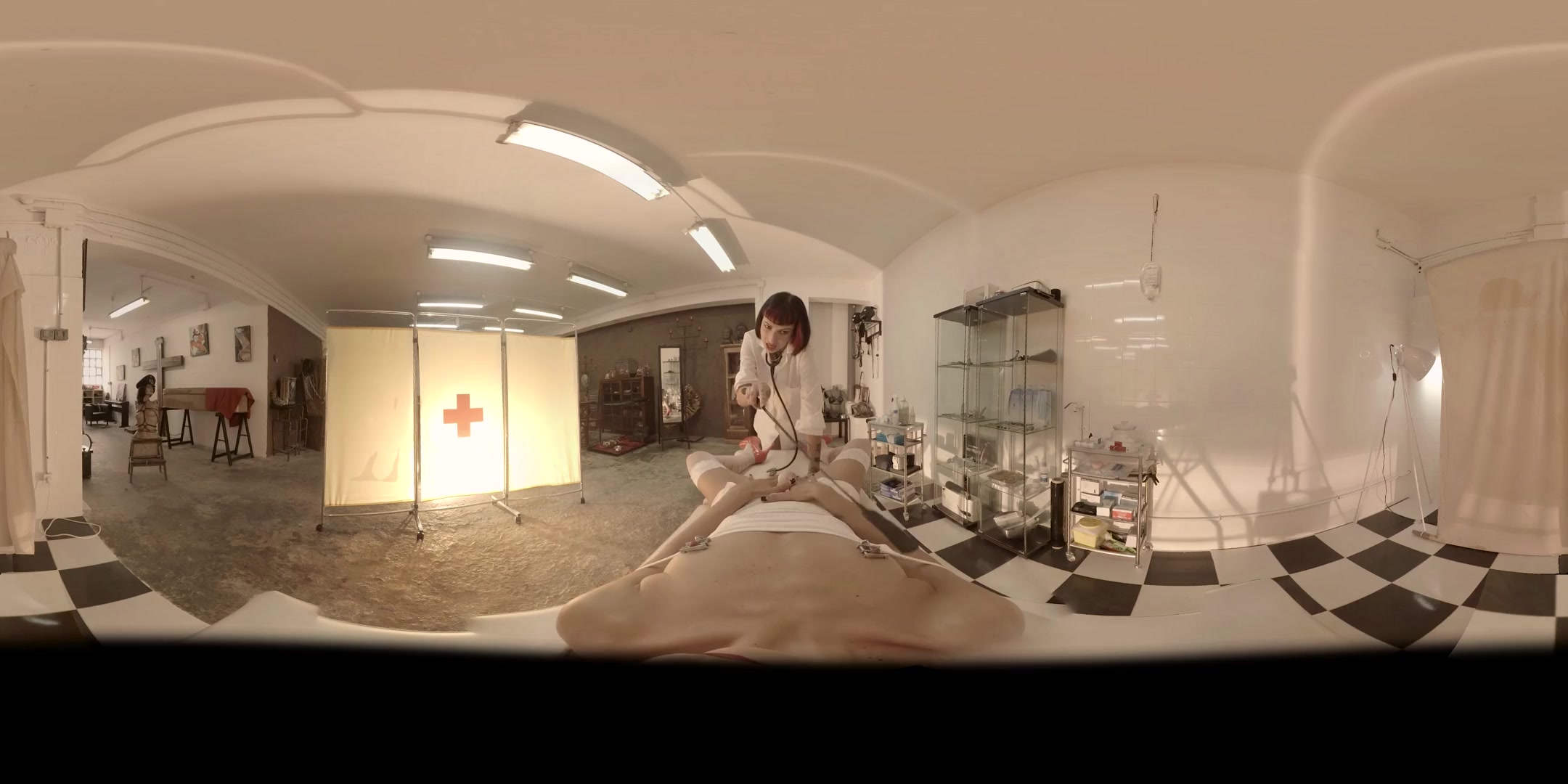 Valentina Bianco & Mistress Minerva in First-Sex Kit: Meet The Nurse - VirtualPorn360