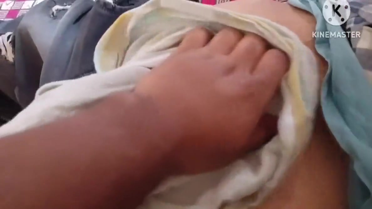 First Time I Touch My Stepbrother Big Monster Cock And Gave Handjob Till Cum Shot