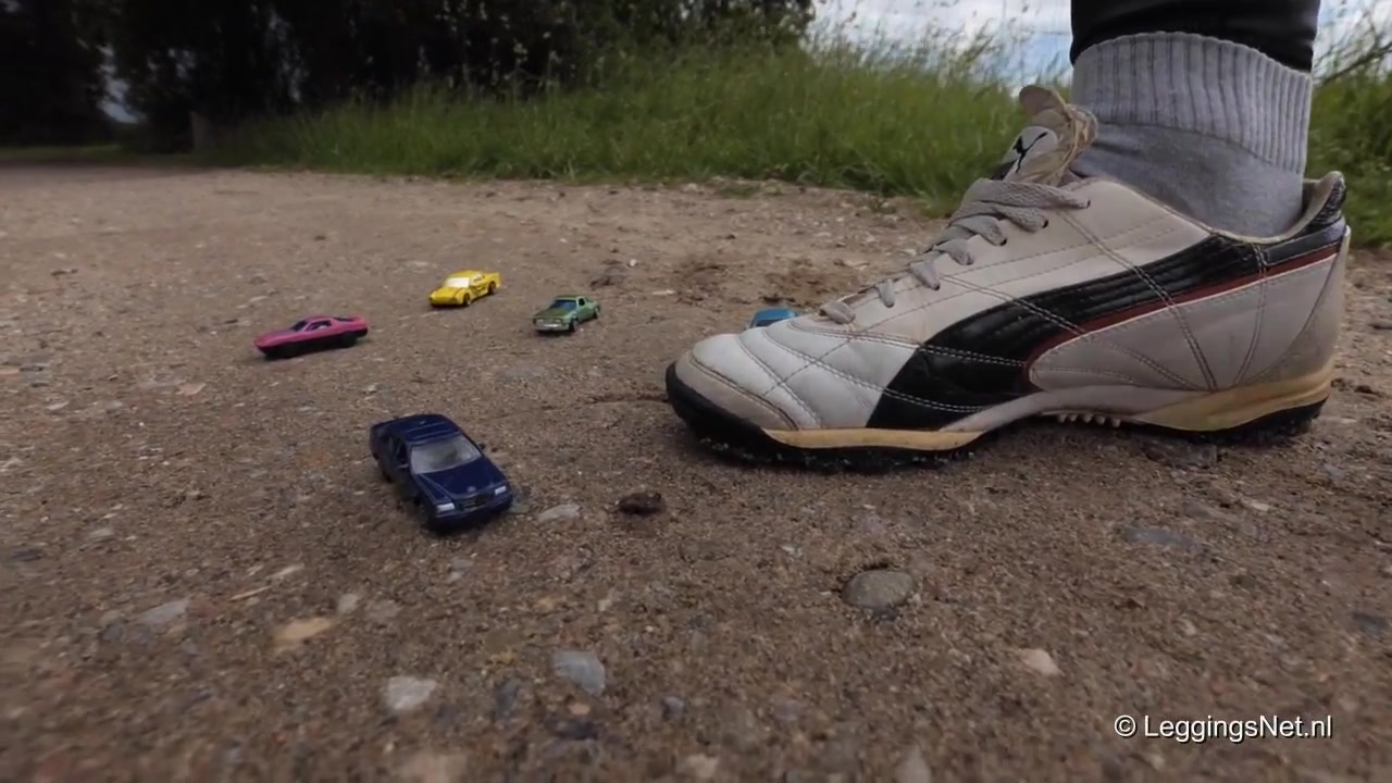 Crushing Beautiful Model Cars