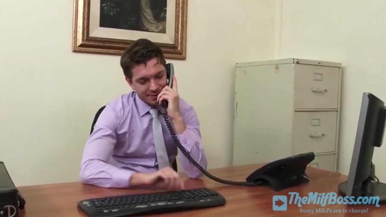 Horny Boss Nails Secretary