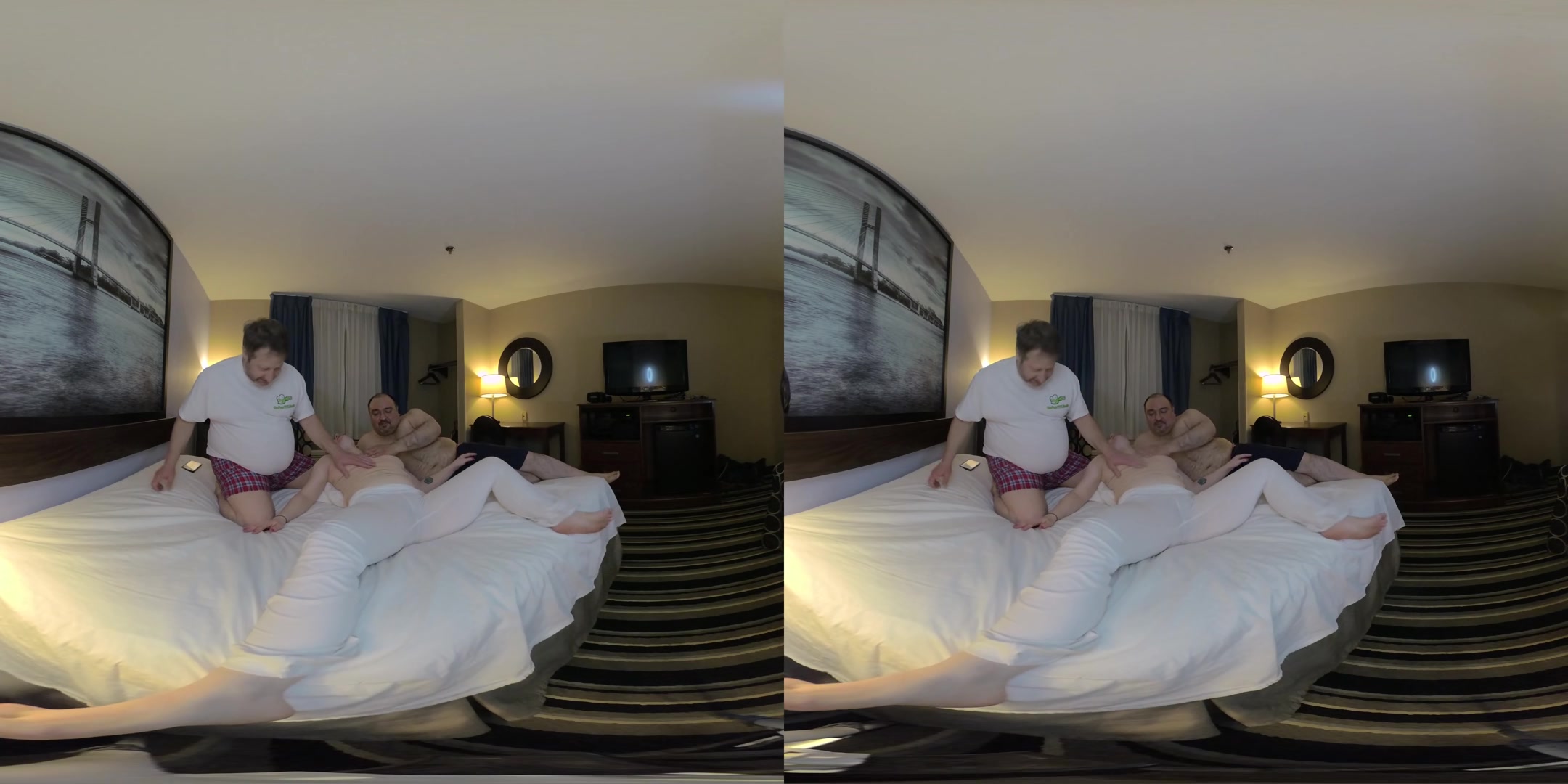 Amy Quinn Foreplay with Tad and Sal - TadPoleXXXStudio