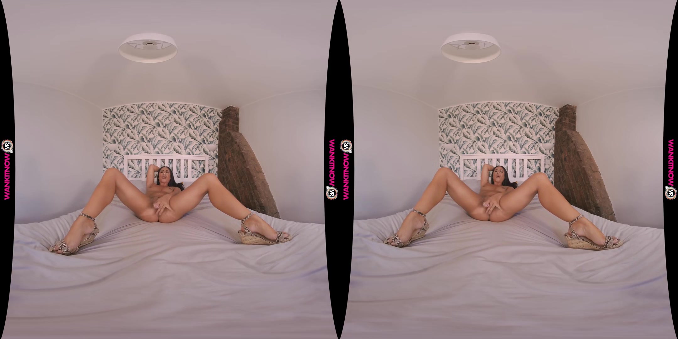 Rule Breaker - Cute Maid Stripping on the Bed - SexLikeReal