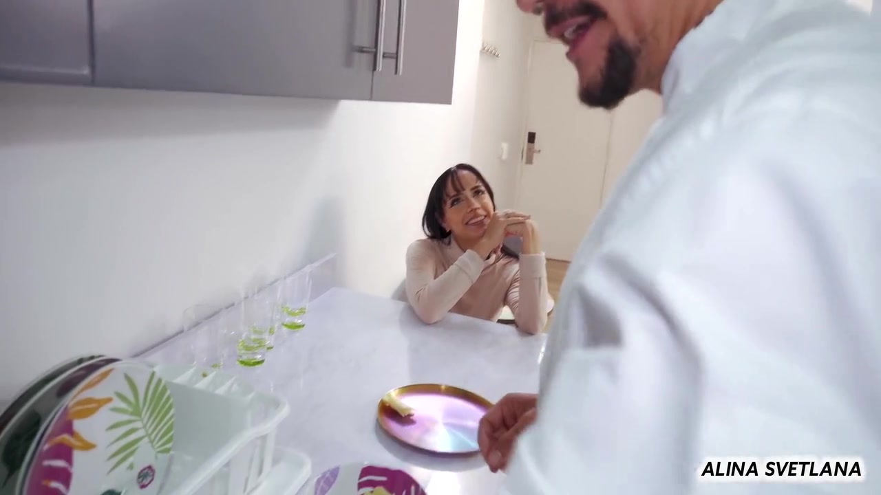 He Show Me His Habilities In The Kitchen. He Ends Up Fucking Me All Over The Food