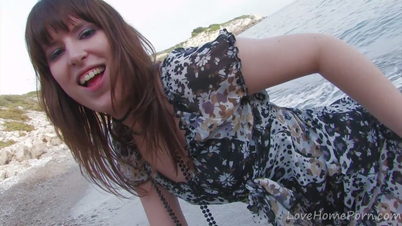 Pretty Brunette Craves A Cock At Each End