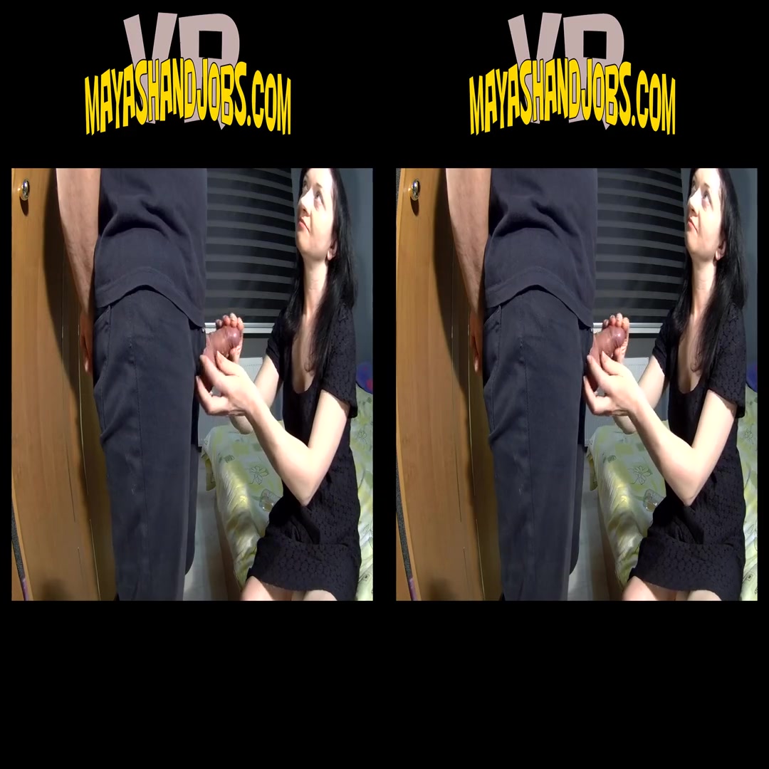 Maya in Thick Cock BJ And 2 Cumshots On My Legs - MayasHandjobsVR