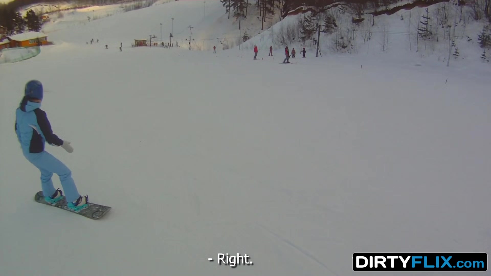 Dirty Flix - Jessy Brown - Snowboarder chick loves cock