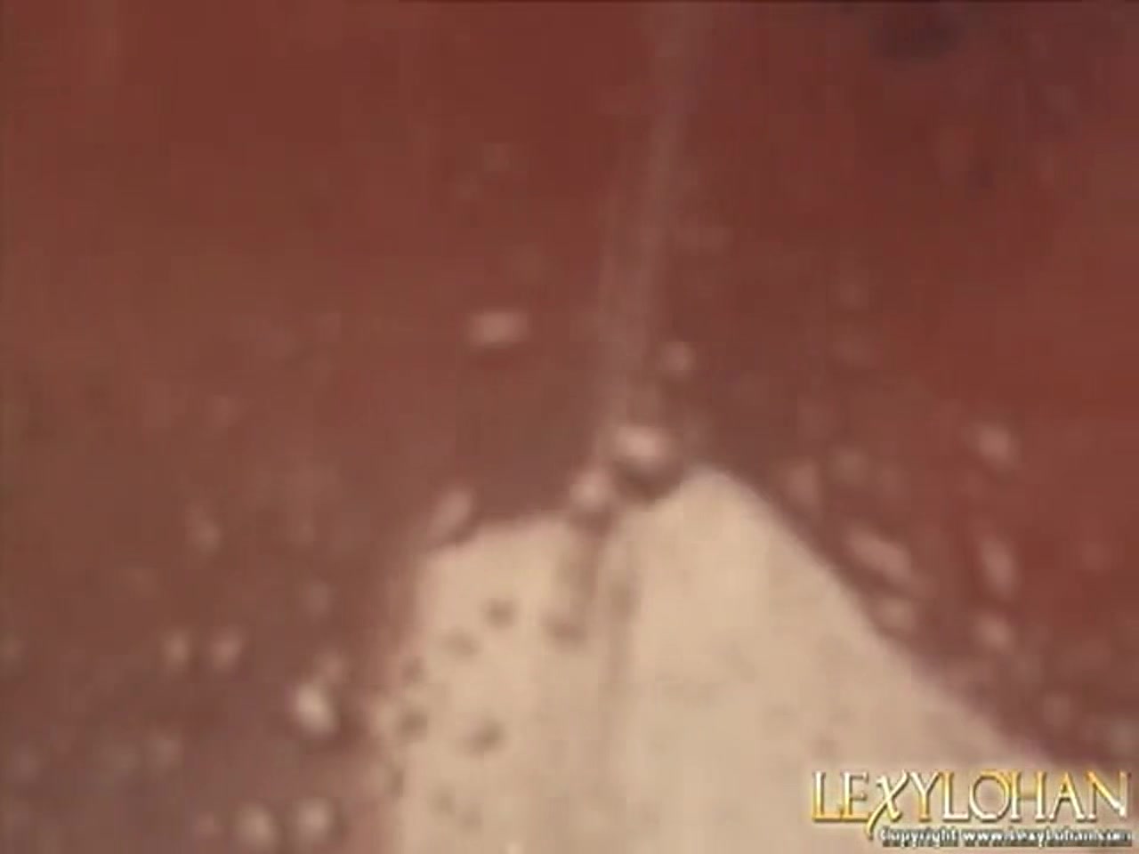 Lexy lohan masturbates in the shower