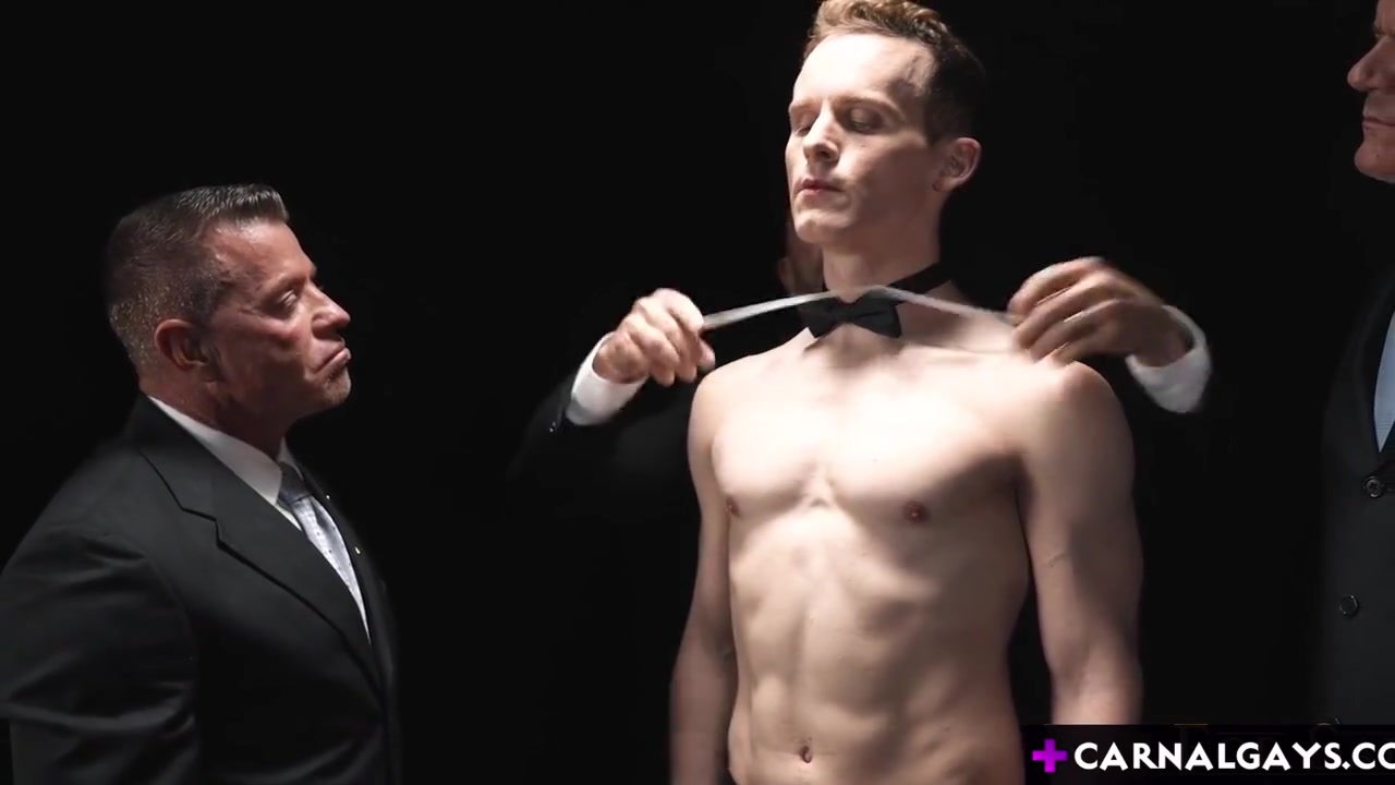 Tyler Saint, Ace Banner And Dylan Tides In Three Old Gentlemen Take A Young Fresh Twink For An Anal Test Drive!