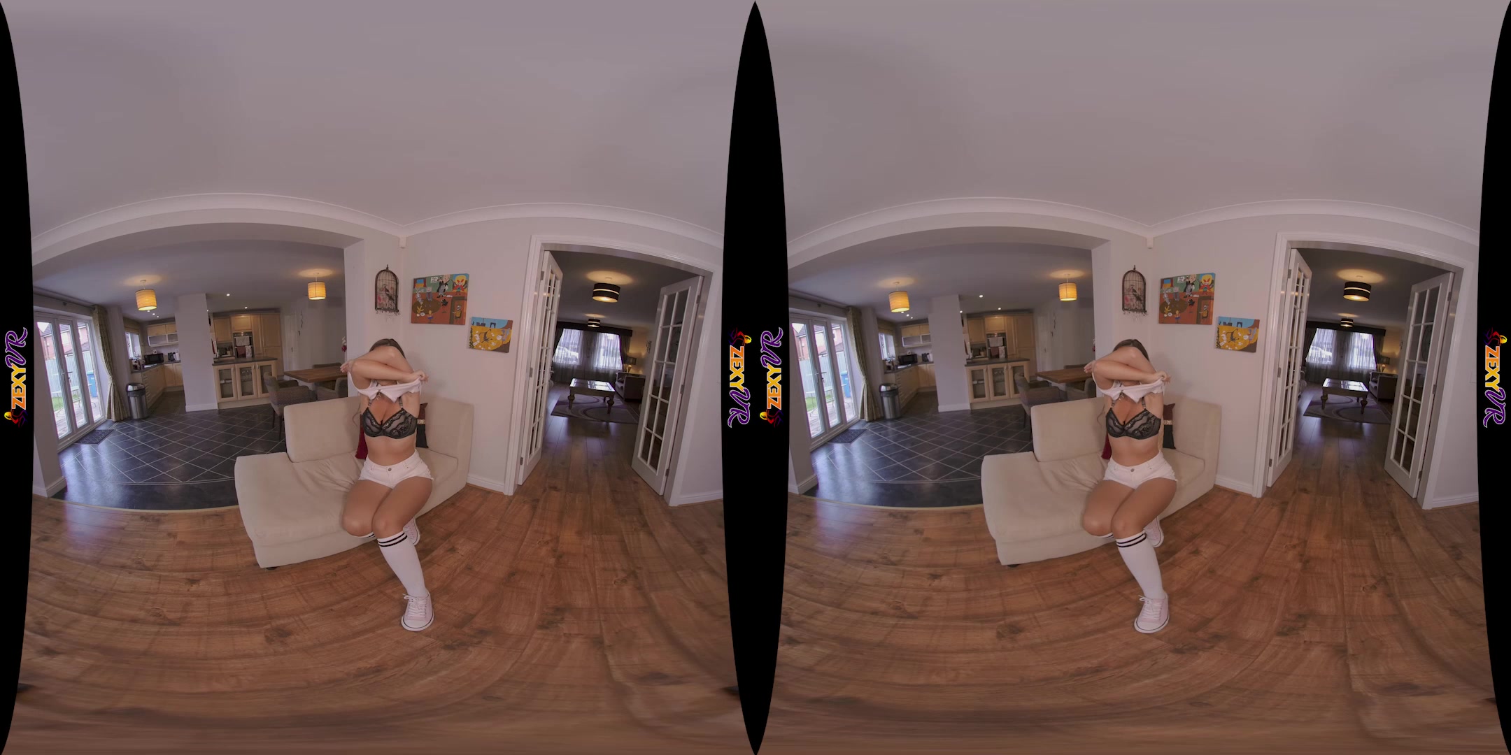Can't Wait To Strip featuring Frankie L - ZexyVR