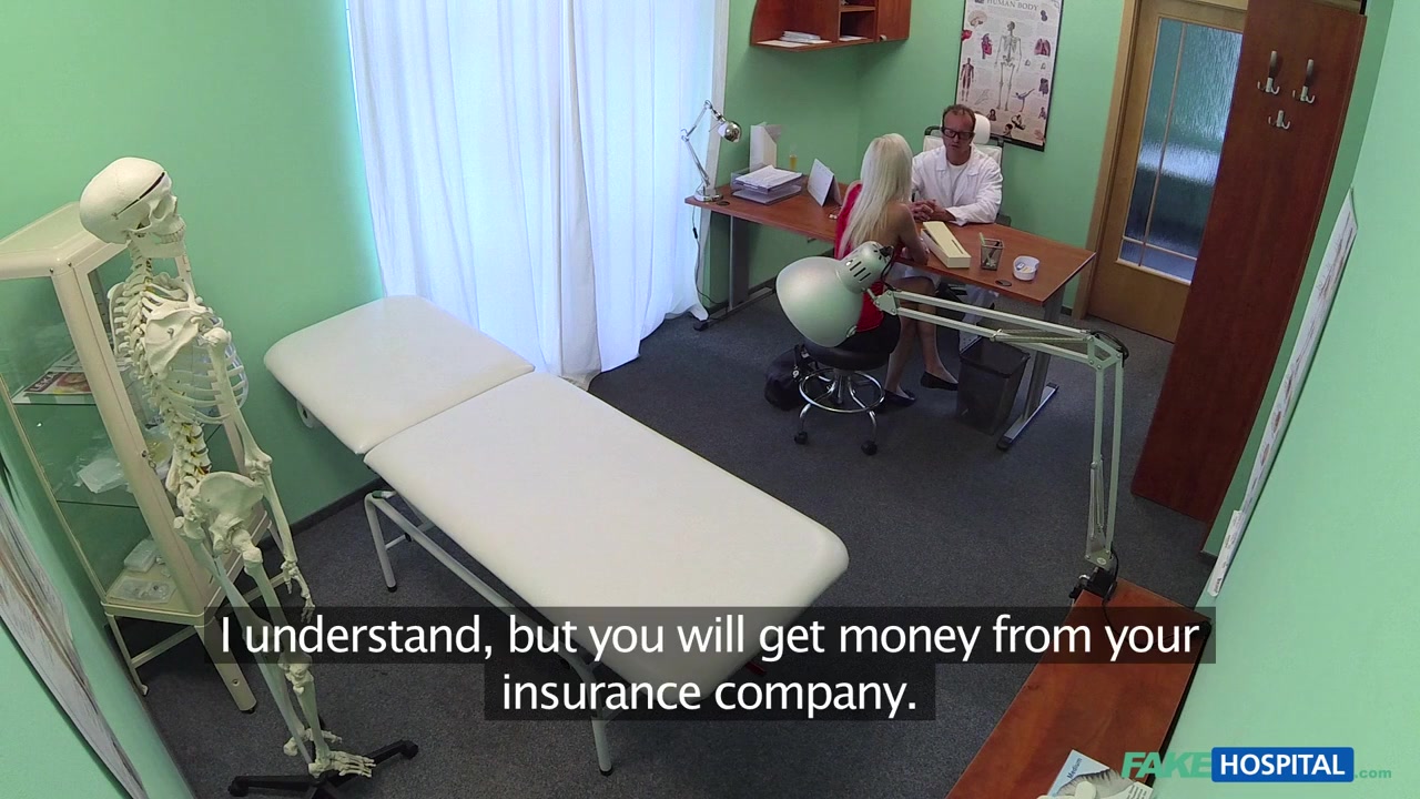 Lenny in Wet and wild blondes tight pussy convinces doctor to allow her to return to work - FakeHospital