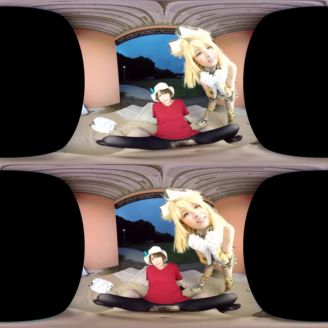 VR Ear Cosplayers Saber & Hat 2 - Cosplay FFM Threesome
