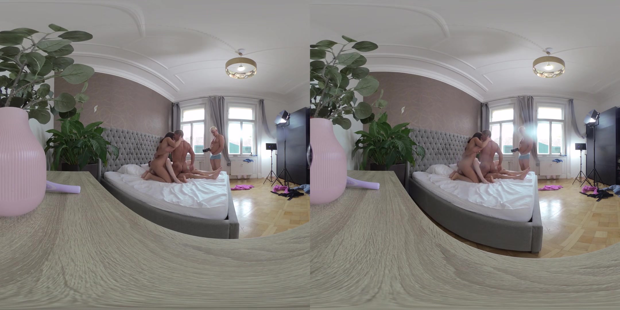 Massive Cocks Demolish Submissive Czech Cheating Wives - Behind The Scenes Kaira Love & Tiffany Blue Vr Video Part Four