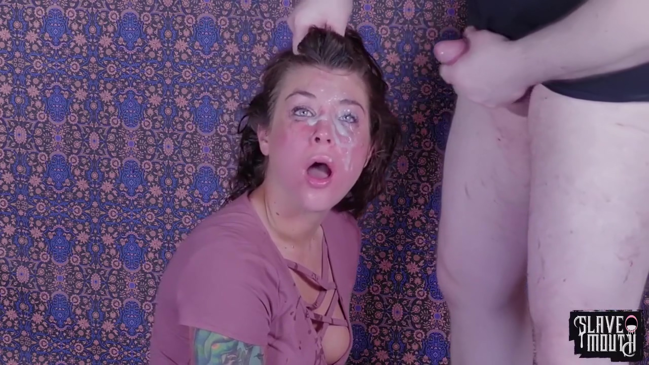 Tattooed Sub Throat Fucked
