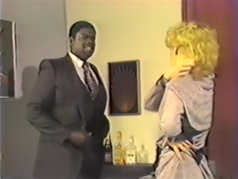 Various sex stuffs in ebony pussy