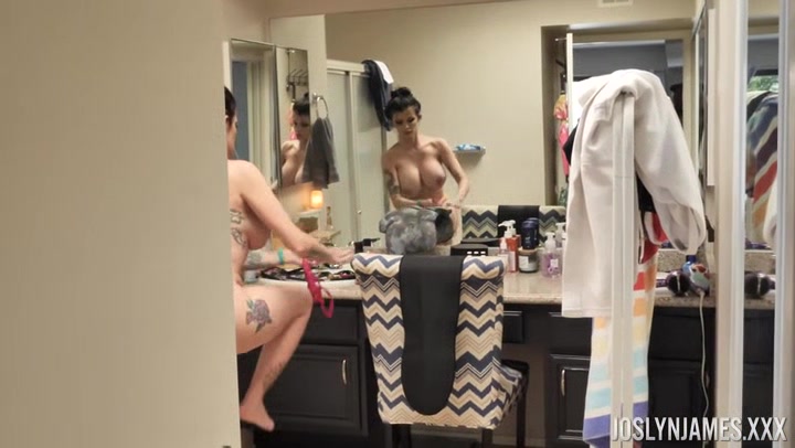 Joslyn James in Interracial POV Creampie Clip#1