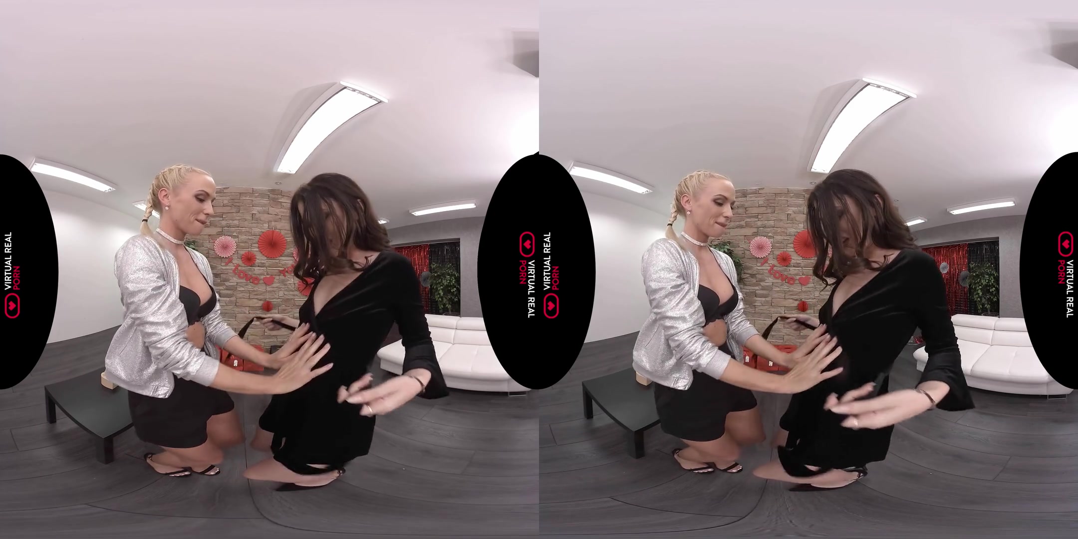 Misha Cross & Lovita Fate & Naomi Bennet & Silvia Dellai & Nicols & Eveline Dellai & Anna Thorne in 12 Girls of Christmas - VirtualRealPorn