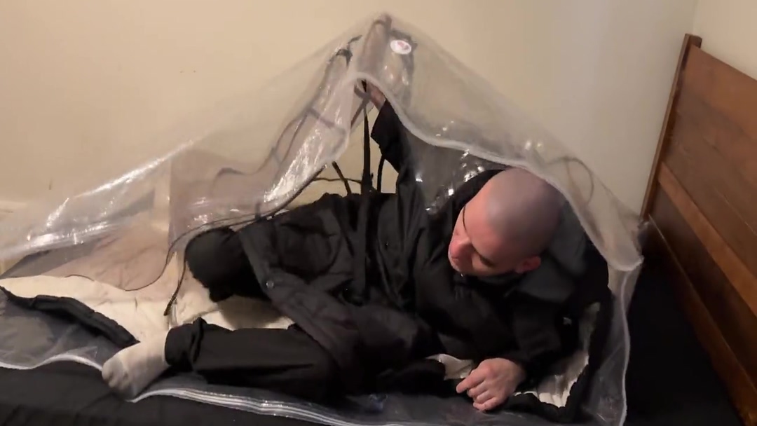 Mar 26 2023 - Vacpacked In Mikes Winter Coat With My Pvc Aprons