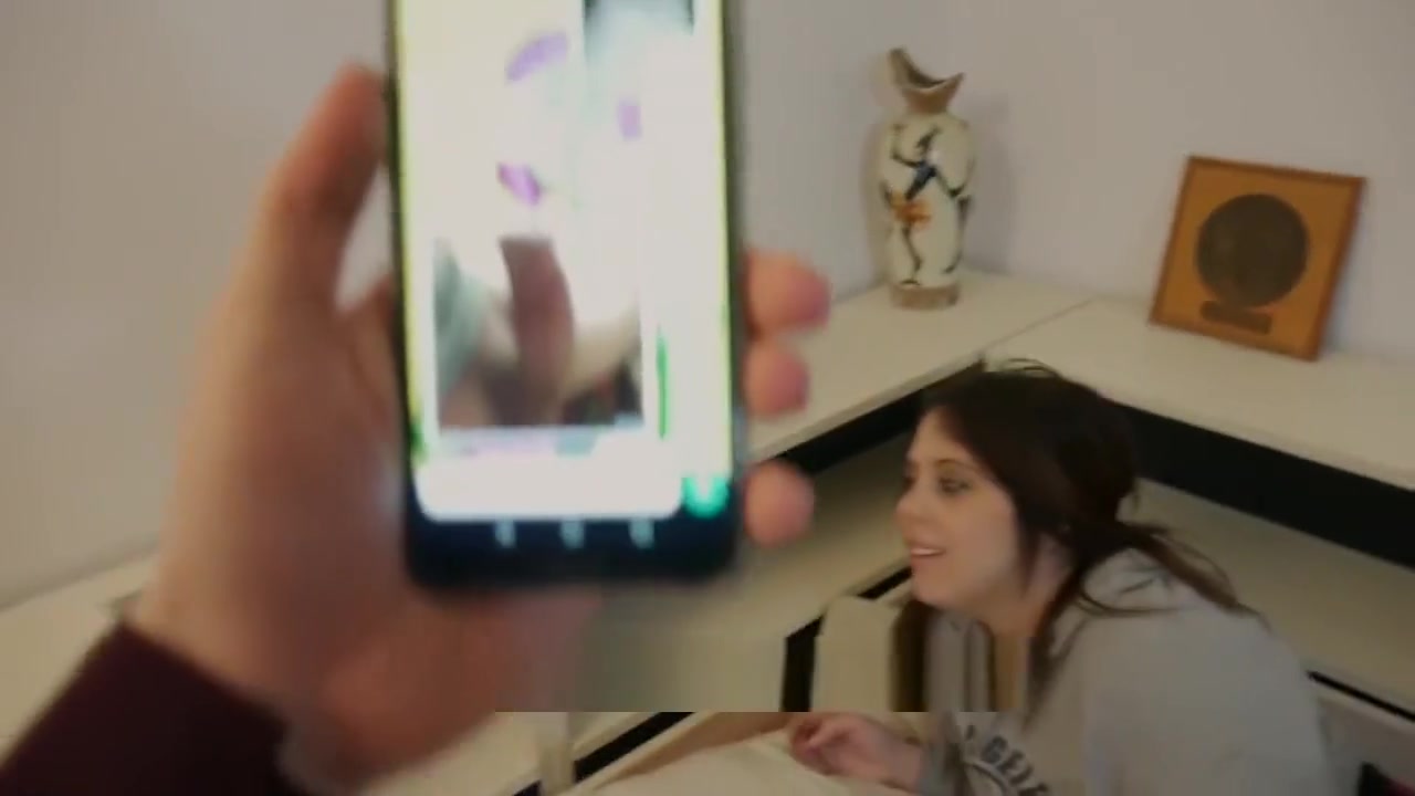 Step brother caught stepsister doing dirty chat and he fucks her