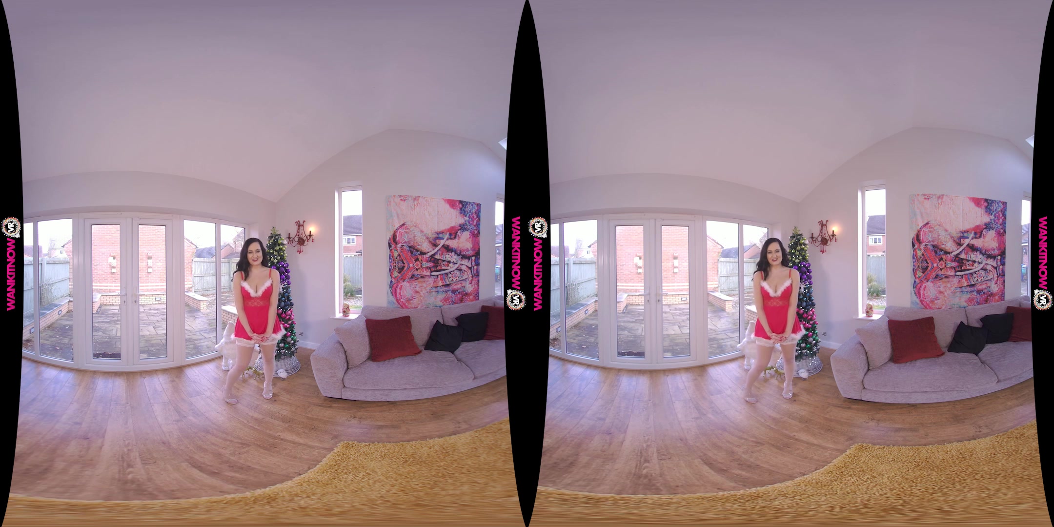 Christmas Cock featuring Bonnie - WankitNowVR