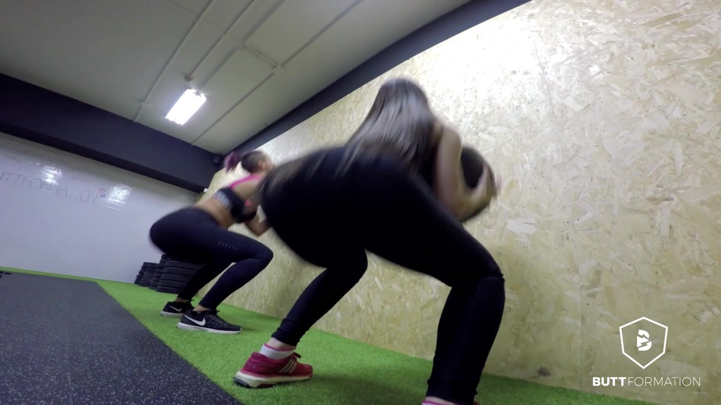Cassie Fire in Cassie Fire's workout - ButtFormation