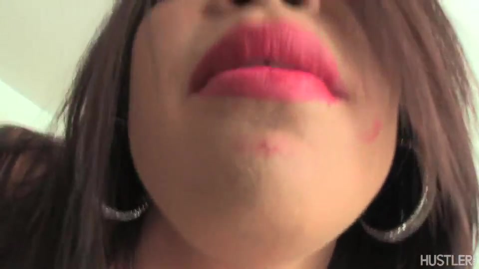 Mia Lelani swallows down cock