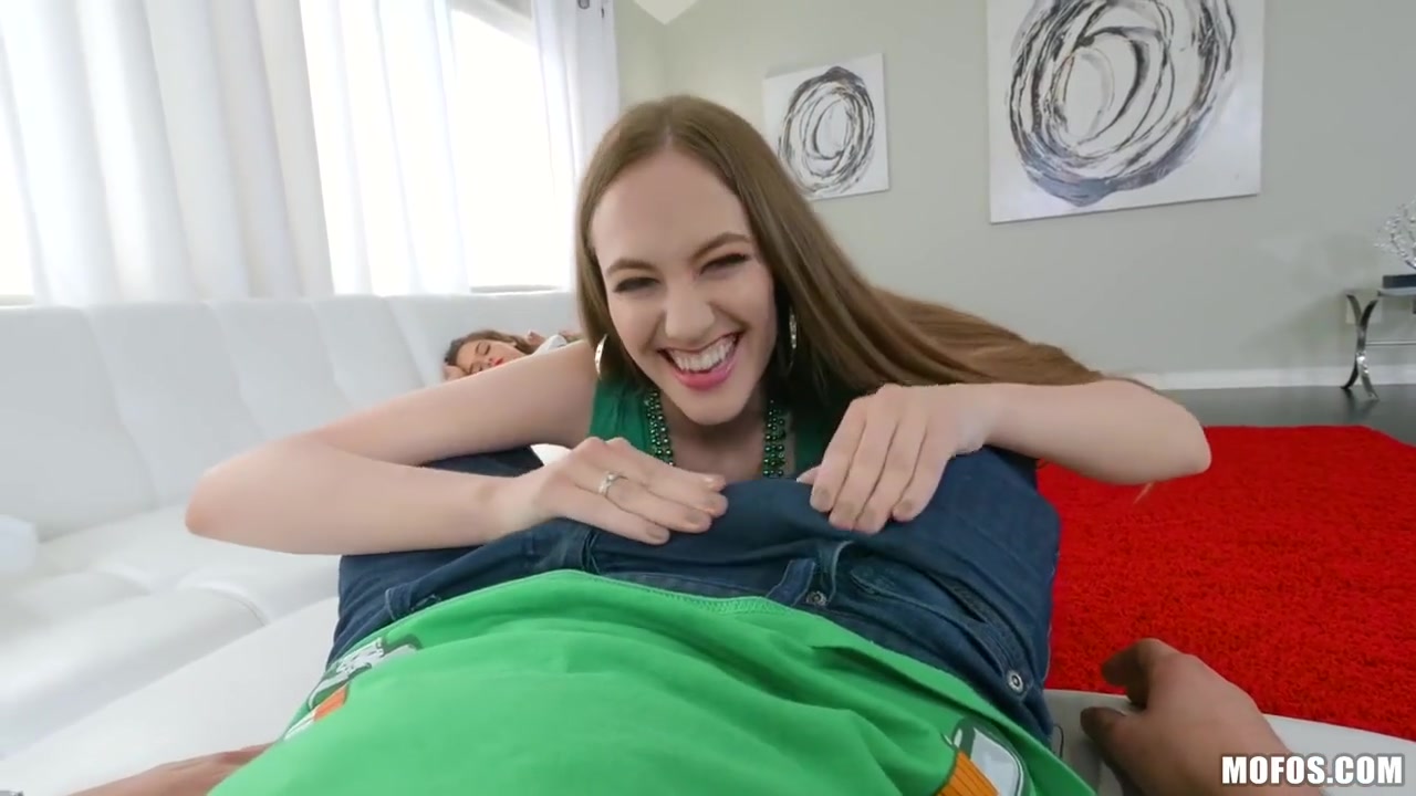 Samantha Hayes In Bends Over Lads Dick In Tight Green Dress