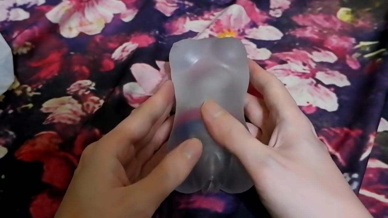 Asmr ? Playing With New Toys: Horse Dildo Inside Vagina Of Little Demon without Music