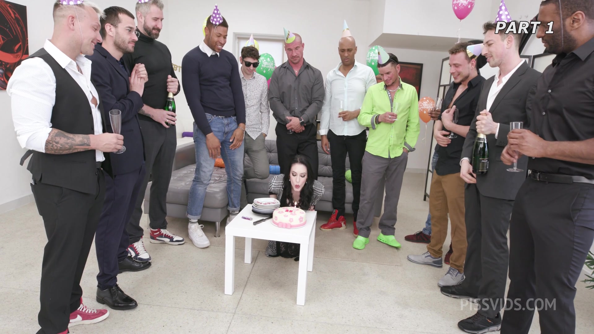 Anna 25th Birthday #1wet, she drinks 25 shots of pee with, ATM, DAP, Extreme Deepthroat, Rough Sex, Big Gapes, Pee Drink GIO2153 - PissVids