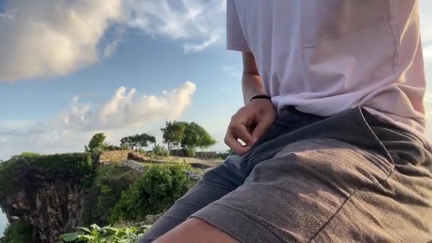 abx 2 253 - Hot Guy Meets Sunrise And Masturbates