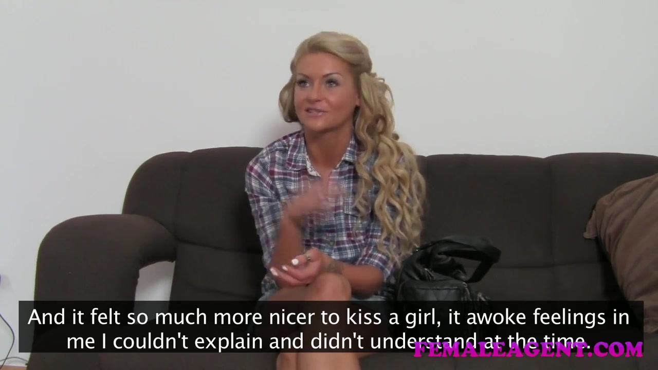FemaleAgent HD Reality TV babe tries porn