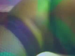 Skillful Ebony in stockings satisfies her vag with a sex toy
