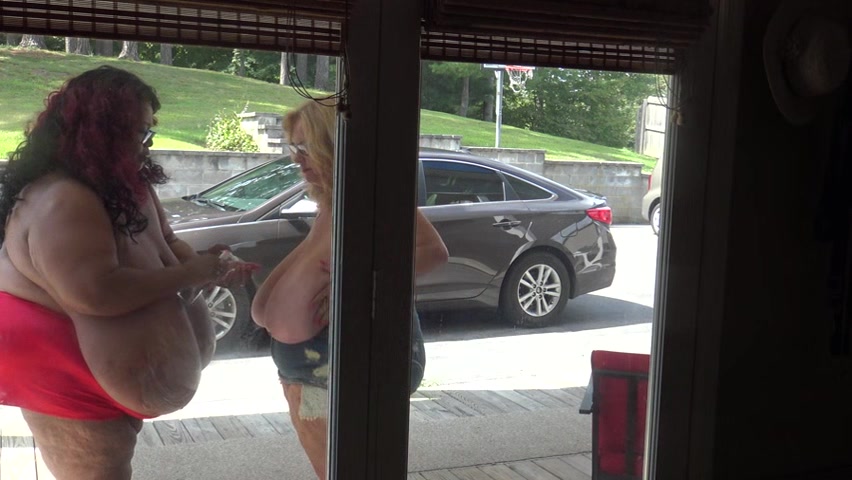 Suzie and Norma Tit Window Wash