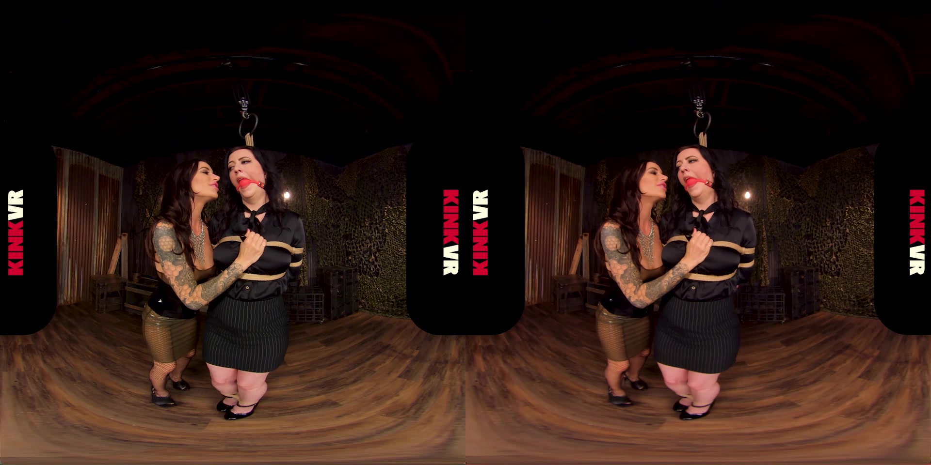 Cherry Torn & Gia DiMarco in Les Spy Games - KinkVR