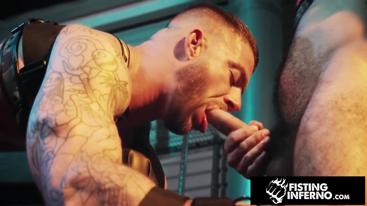 Drew Valentinos Muscly Bdsm Fisting Ignites Wild Hairy Passion