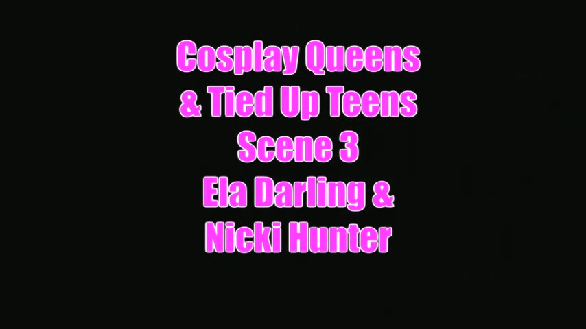 Cosplay Queen Nicki Hunter Dominates Ela Darling Ass - Sex Movies Featuring Tanya Tate
