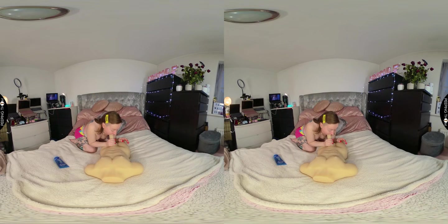 4ft 10 Ruby Lixxx Rides a HUGE toy - PeepingThom