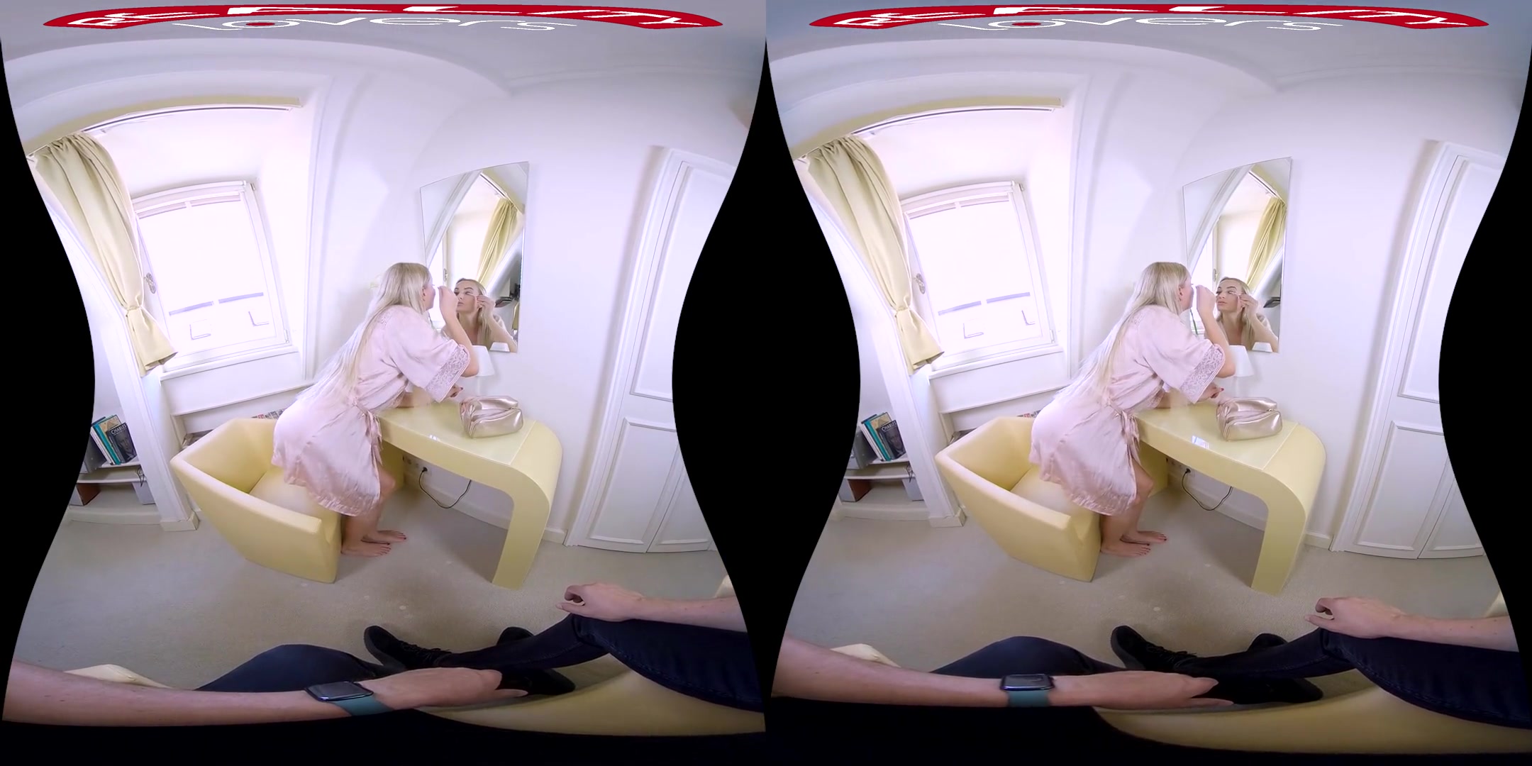 Playing with Victoria - Blonde Shaved POV Toying