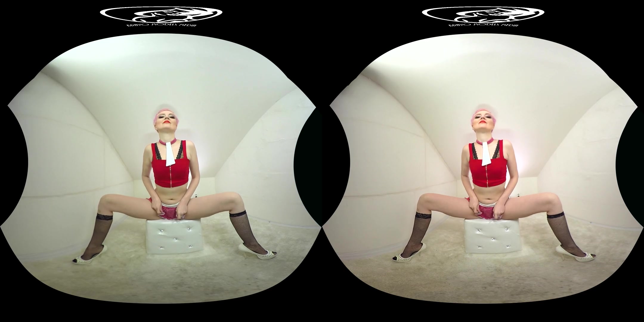 362 - Lena Art - Short Haired Thin Babe Solo - SexLikeReal