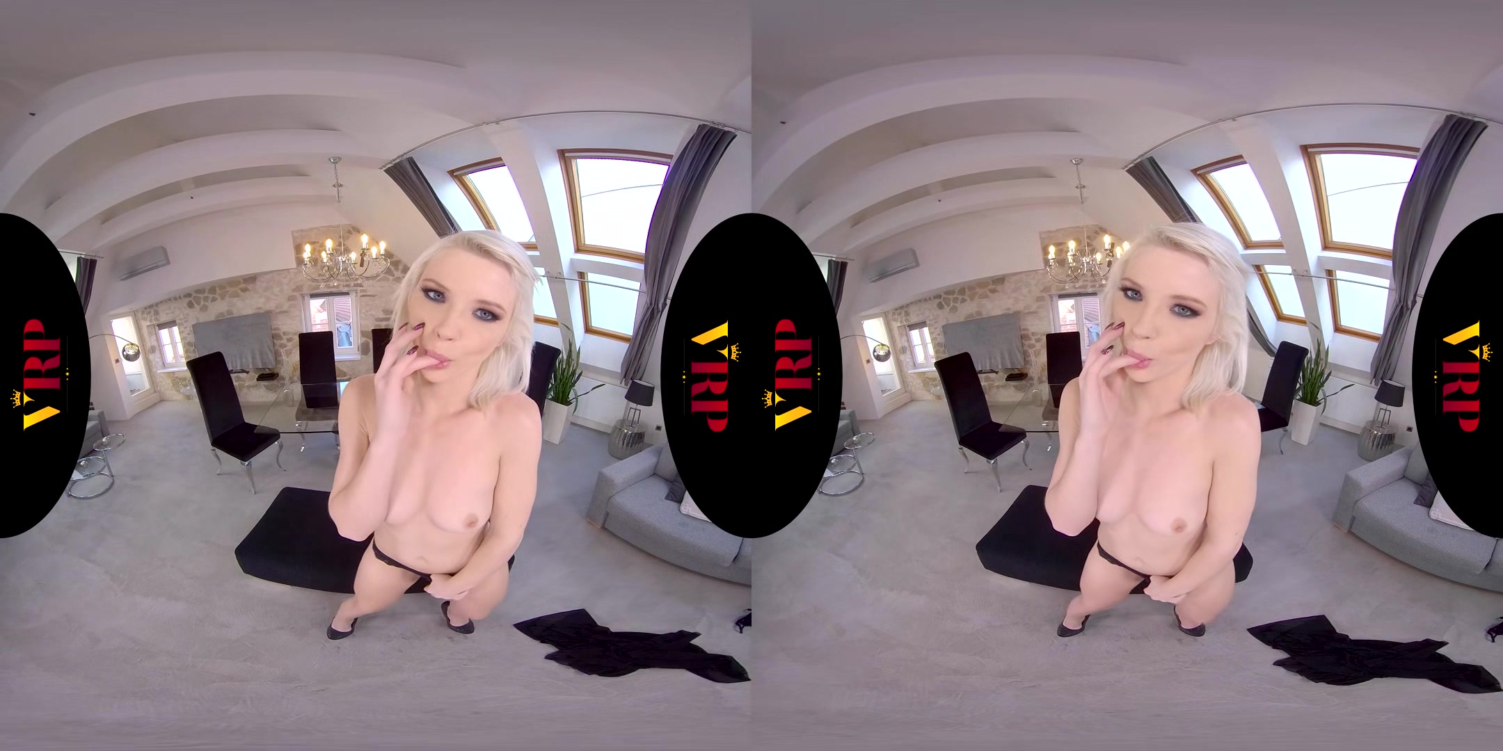 Deep Inside - Teen Blonde Solo Masturbation With A Glass Dildo
