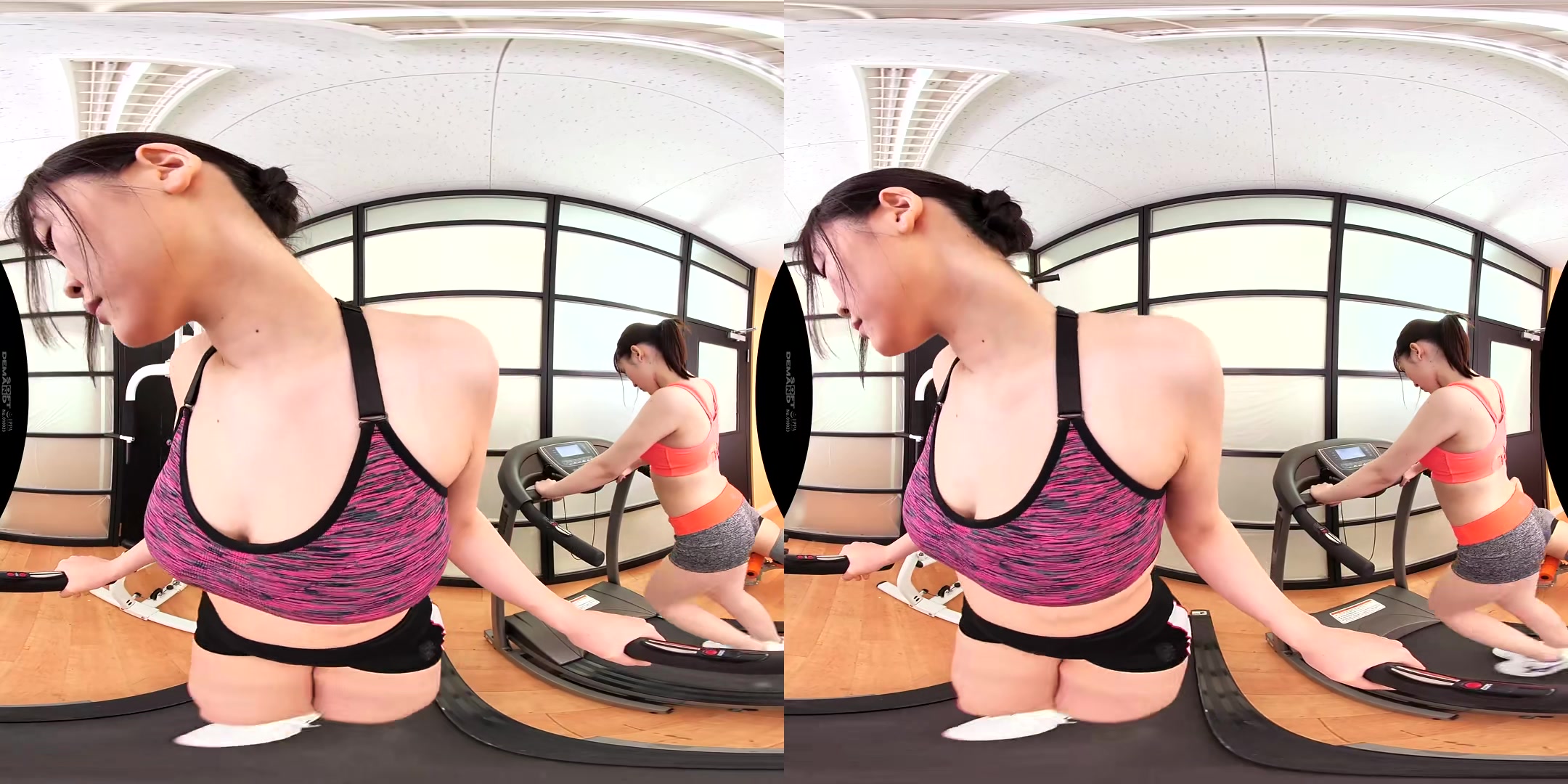 Big Tits Late at Night at the Gym - SodCreate