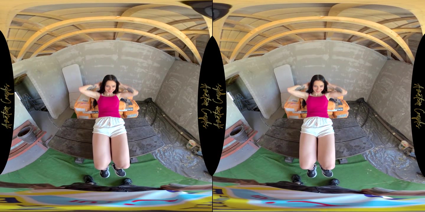 I Fucked My Boyfriend On The Construction Site Where He Works - AmateurCouplesVR
