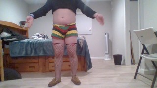 ballet in boy short boxers