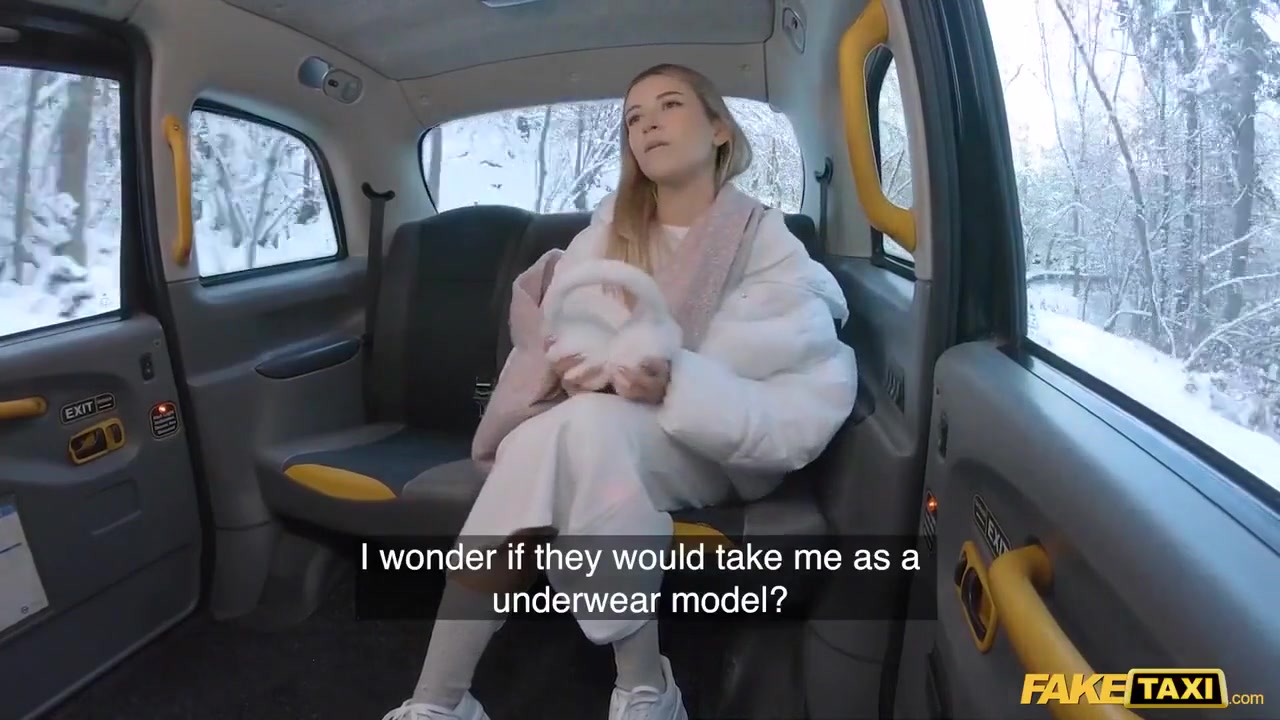 Taxi Driver In Beautiful Model Wearing A Tiny Thong Fucks Her In A Hard Sex Porn Video