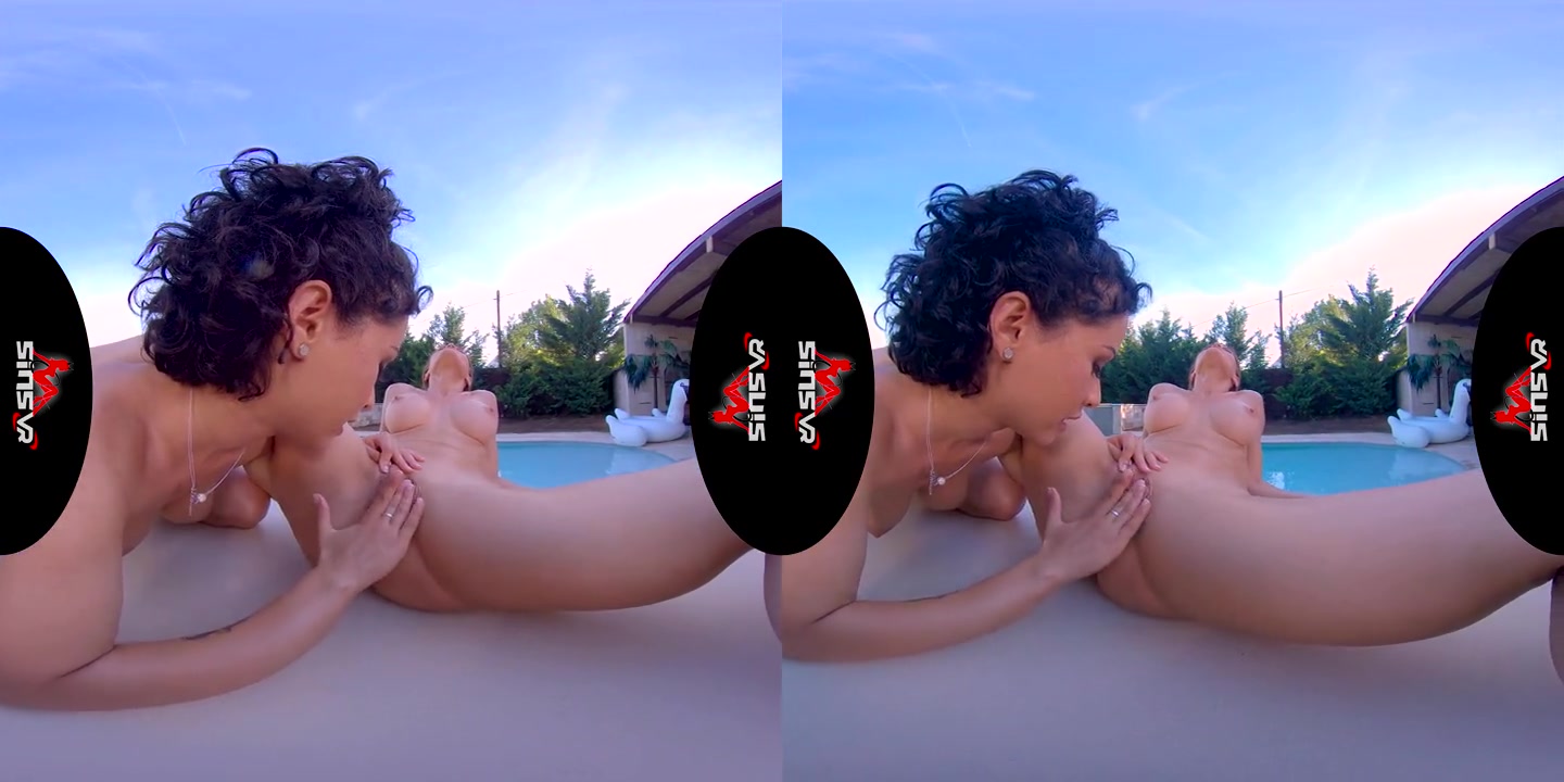VR porn - Kitana Lure & Stacy Bloom - Pool Games - SinsVR