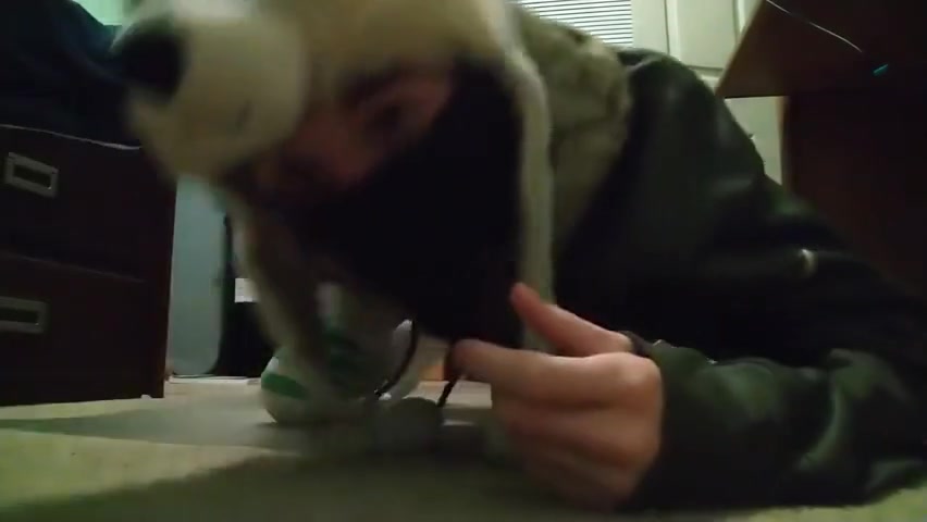 Bottom Boy Takes Dildo In His Ass And Throat