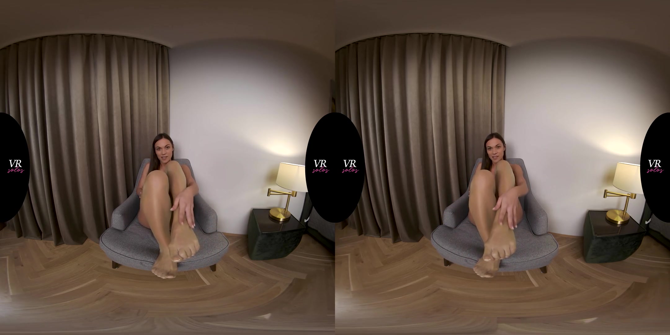 Jerk Off for Alyssa Reese in Pantyhose - Solo Masturbation with a Curvy Babe