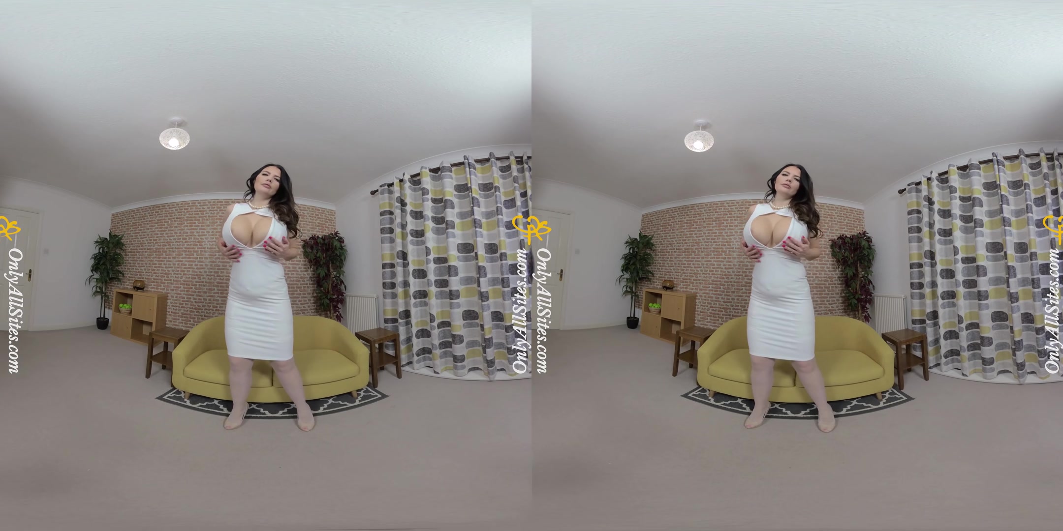 Terri Lou - Plays with Her Massive Tits - OnlyTease